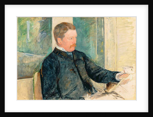 Portrait of Alexander J. Cassatt, c.1880 by Mary Stevenson Cassatt