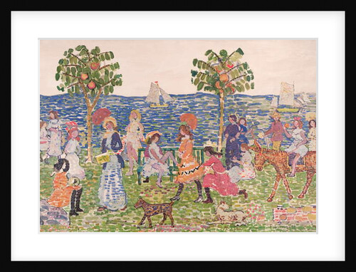Promenade, 1914/15 by Maurice Brazil Prendergast