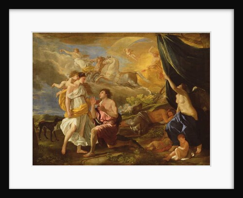 Selene and Endymion, c.1630 by Nicolas Poussin