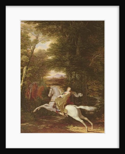 The Flight of Florimell, 1819 by Washington Allston