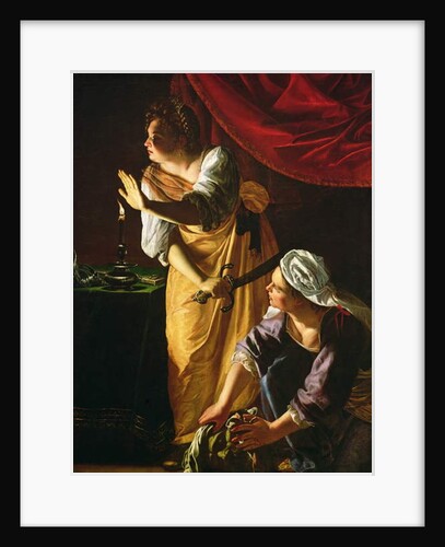Judith and Maidservant with the Head of Holofernes, c.1625 by Artemisia Gentileschi