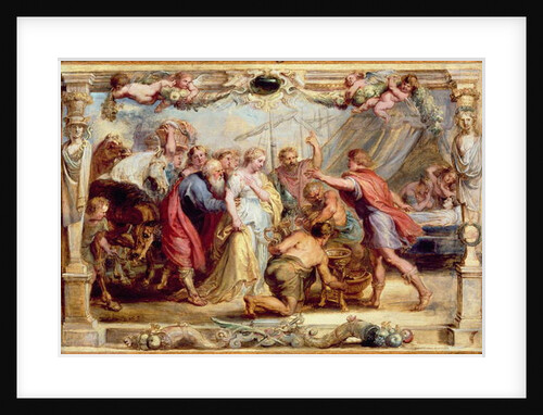 Briseis Given back to Achilles, 1630/1631 by Peter Paul Rubens