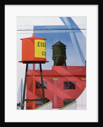 Buildings Abstraction, Lancaster, 1931 by Charles Demuth