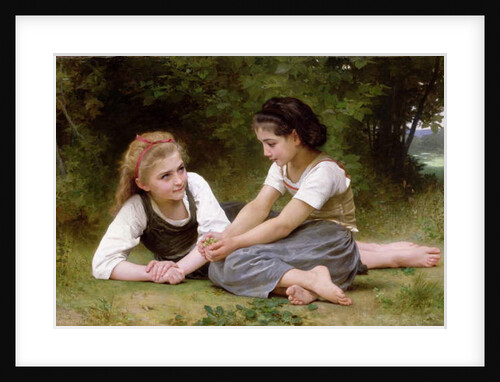 The Nut Gatherers, 1882 by William-Adolphe Bouguereau