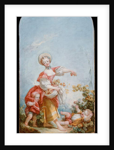 The Grape Gatherer, 1748-52 by Jean-Honore Fragonard