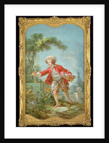The Gardener, 1754/55 by Jean-Honore Fragonard