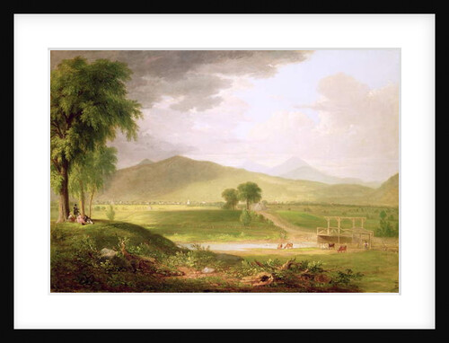 View of Rutland, Vermont, 1840 by Asher Brown Durand