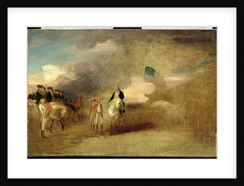 Surrender of Cornwallis at Yorktown, 1787 by John Trumbull