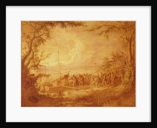 Embarkation from Communipaw, 1861 by John Quidor