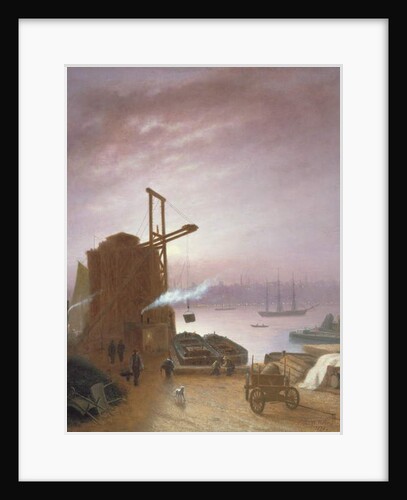 The Hudson River from Hoboken, 1878 by Robert Walter Weir