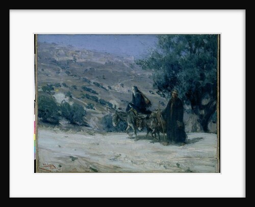 Flight into Egypt, 1899 by Henry Ossawa Tanner