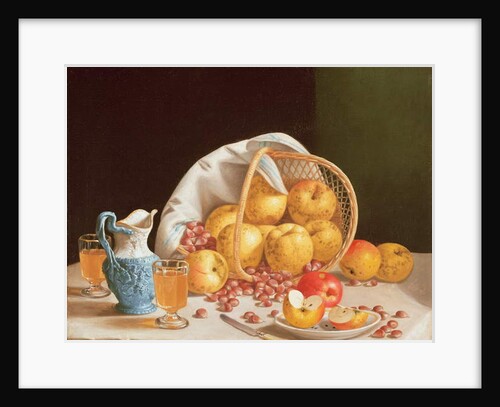 Still Life with Yellow Apples, 1858 by John Francis
