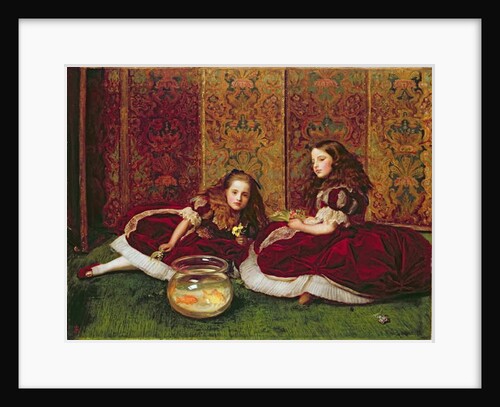 Leisure Hours, 1864 by John Everett Millais