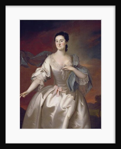 Mrs James Pitts, 1757 by Joseph Jonathan Blackburn
