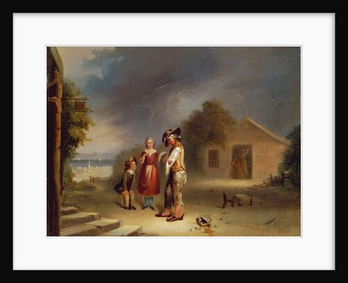 The Drunkard's Plight, 1845 by Robert Seldon Duncanson