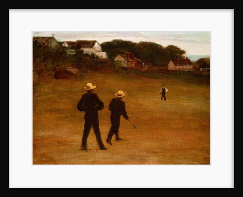 The Ball Players, 1871 by William Morris Hunt