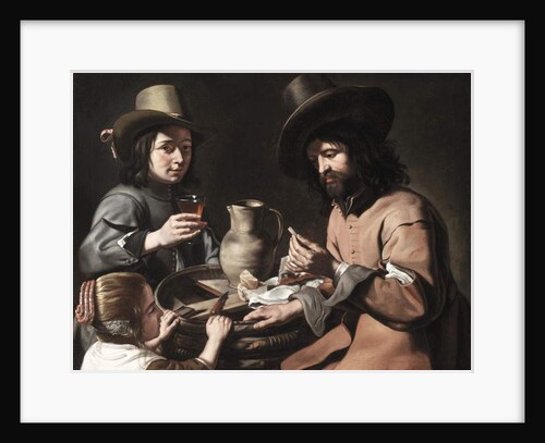 A Peasant Family, c.1650 by The Master of the Games