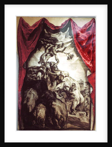 Seventh Voyage: The Elephants Capturing Sinbad, 1923 by Jose Maria Sert y Badia