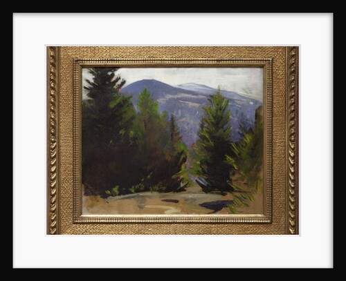 Sketch of Monadnock Mountain, 1897 by Abbott Handerson Thayer