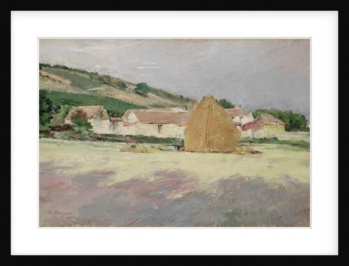 Scene at Giverny, 1890 by Theodore Robinson