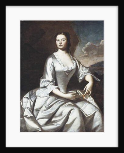 Hermione Pelham Banister 1748 by Robert Feke