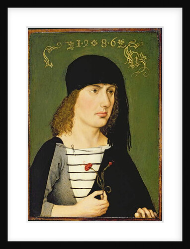 A Young Man, 1486 by Michael Wolgemut or Wolgemuth