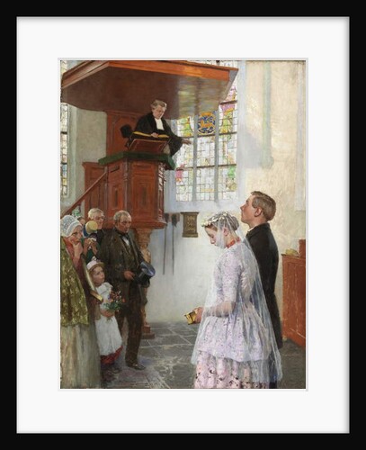 The Wedding, c.1900 by Julius Gari Melchers