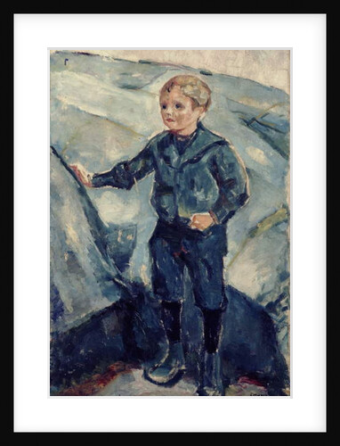 Boy in Blue, c.1900 by Edvard Munch