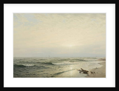 Beach at Long Branch: Sunrise, 1872 by William Trost Richards