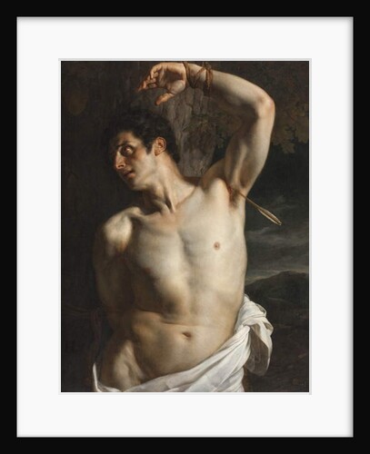 St. Sebastian by Hippolyte (1797-1856) Delaroche