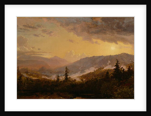 Sunset after a Storm in the Catskill Mountains, c.1860 by Jasper Francis Cropsey