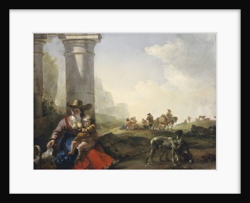 Italian Peasants among Ruins, c.1649/50 by Jan Weenix