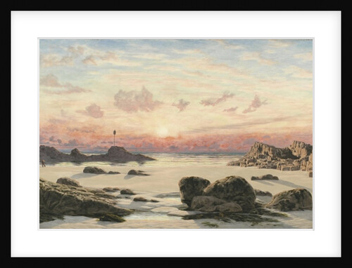 Bude Sands at Sunset, 1874 by John Brett