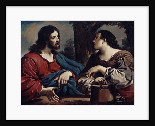 Christ and the Woman of Samaria, c.1620 by Guercino