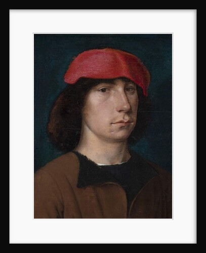 A Young Man in a Red Cap, c.1512 by Michiel Sittow