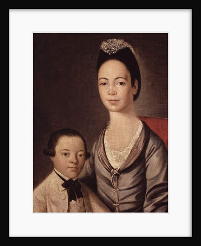 Mrs. Aaron Lopez and her son, Joshua, 1772/73 by Gilbert Stuart
