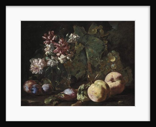 Still Life of Fruit and Flowers, 1670-80 by Abraham Brueghel