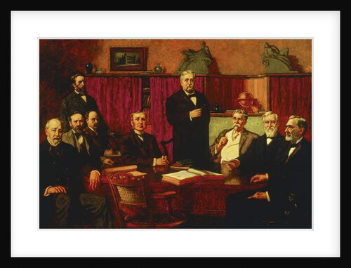 First Board of Trustees of the Detroit Museum of Art, 1907 by Percy Ives