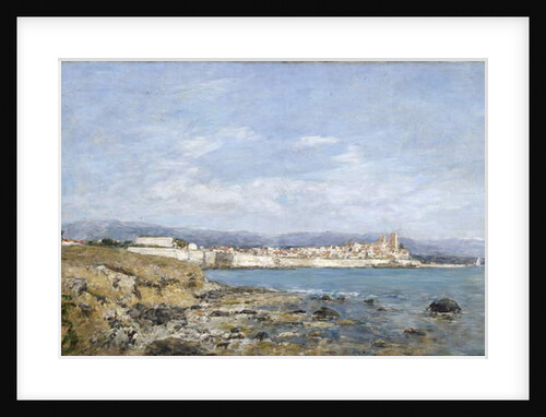View of Antibes, 1893 by Eugene Louis Boudin