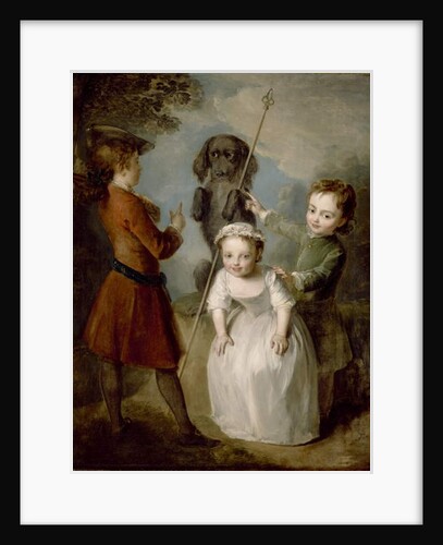 Playing Soldier, c.1743 by Philippe Mercier