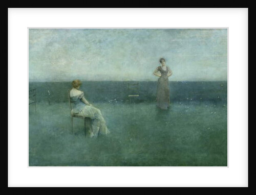 The Recitation, 1891 by Thomas Wilmer Dewing