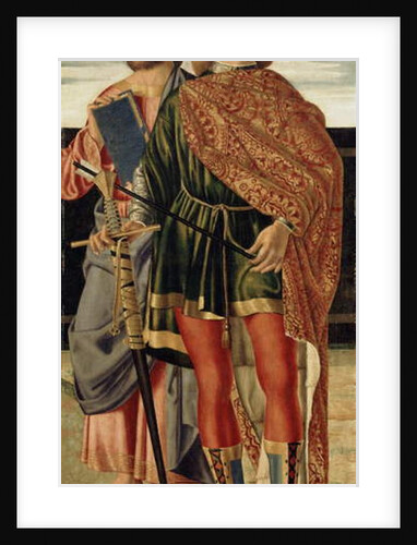 St. Matthew and St. Sebastian, c.1499 by Cristoforo Caselli