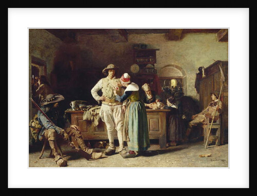 In Hoc Signo Vinces, 1880 by Thomas Hovenden