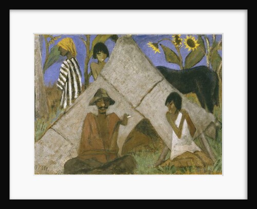 Gypsy Encampment, c.1925 by Otto Muller or Mueller