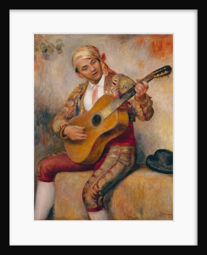 The Spanish Guitarist, 1894 by Pierre Auguste Renoir