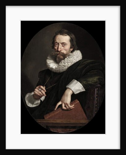 Portrait of the Italian poet, Giambattista Marino, c.1621 by Frans II Pourbus