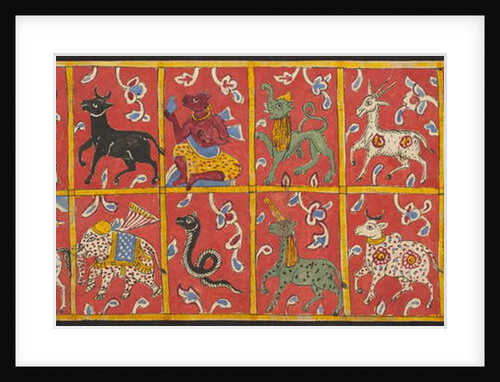 Tantric Manuscript 'Sangrahani Sutra', late 16th century by Indian School