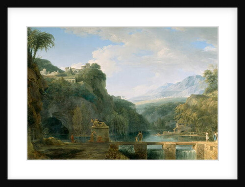 Landscape of Ancient Greece, 1786 by Pierre Henri de Valenciennes