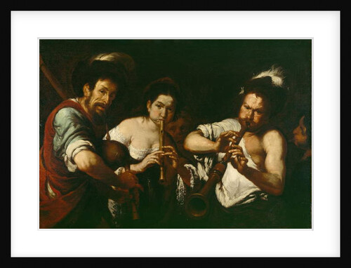 Street Musicians, c.1630 by Bernardo Strozzi