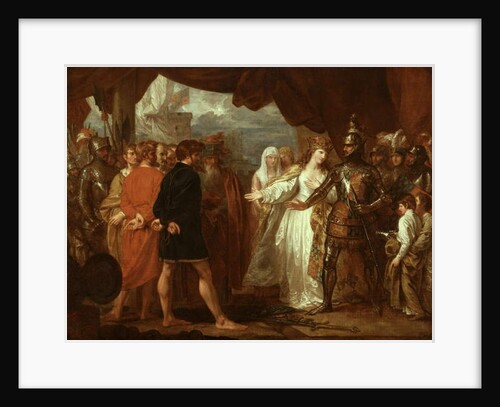 Queen Philippa Interceding for the Lives of the Burghers of Calais, 1788 by Benjamin West